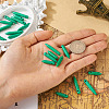 20Pcs Synthetic Turquoise Graduated Spike Beads G-TA0001-44-5