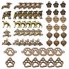 Tibetan Style Alloy Pendants TIBEP-SC0001-87-1