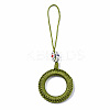 Polyester Tassel Woven Big Pendant Decorations FIND-N052-001E-1