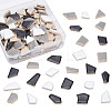 Porcelain Cabochons PORC-OC0001-01B-1