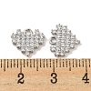 Brass Micro Pave Cubic Zirconia Charms KK-R152-20P-3