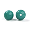 Opaque Solid Color Glass Beads GLAA-N007-8mm-A09-2