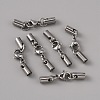 304 Stainless Steel Lobster Claw Clasps STAS-WH0044-06E-P-1