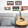 Translucent PVC Self Adhesive Wall Stickers STIC-WH0021-016-1