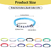 12Pcs 12 Colors Polymer Clay & Acrylic Beads Stretch Bracelet Sets BJEW-GF0001-34-2