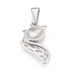 Tarnish Resistant 304 Stainless Steel Pendants STAS-H110-10P-2
