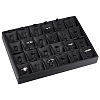 1Pc 24-Compartment Wooden Rings Presentation Boxes RDIS-PH0001-007-1