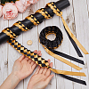 Two Tone Graduation Ribbon Leis FIND-WH0423-78D-3