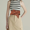 Bowknot PU Leather Wrap Around Waist Bands AJEW-WH20033-042K-3