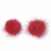 Faux Mink Fur Ball Decoration FIND-S267-2.5cm-07-2