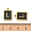 304 Stainless Steel Pendants STAS-K265-11G-L-3