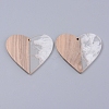 Resin & Wood Pendants LS-RESI-R428-12B-2