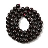 Natural Garnet Gemstone Beads Strands X-G-R263-7mm-2