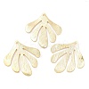 Rack Plating Brass Pendants KK-M250-20G-3