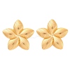304 Stainless Steel Stud Earrings for Women EJEW-K306-19G-4