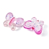 Transparent Epoxy Resin Butterfly Decoden Cabochons CRES-M034-02C-2