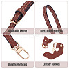 Flat PU Leather Webbing Bag Straps FIND-TA0007-93-5