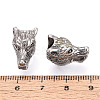 304 Stainless Steel European Style Large Hole Beads STAS-T072-143P-3
