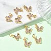 SHEGRACE Brass Pave Clear Cubic Zirconia Pendants XGRQ3Q926-628G-D-4