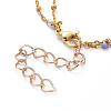 304 Stainless Steel Double Layer Necklaces NJEW-JN02854-06-4