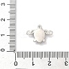 Brass Enamel Turtle Connector Charms KK-H534-03P-01-3