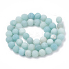 Natural Amazonite Beads Strands G-T106-188-3