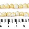 Baking Paint Glass Bead Strands GLAA-H031-01A-03-5