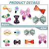 Wood Hair Clip Display Cards ODIS-BC0001-19A-4