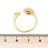 Brass Cuff Rings for Women KK-P302-22B-G-2