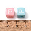 Opaque Acrylic European Beads AC-CBA7A73-01P-3