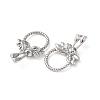 304 Stainless Steel Pendants STAS-K303-08D-P-2