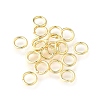 Brass Open Jump Rings KK-V007-004G-08-1