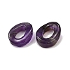 Natural Amethyst Pendants G-Z082-01E-2