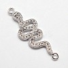 CZ Brass Micro Pave Cubic Zirconia Links ZIRC-L002-38P-2