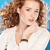 30Pcs 30 Colors PU Leather Braided Cord Bracelet BJEW-AN0001-85-5