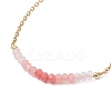 Adjustable 304 Stainless Steel Cable Chain Slider Bracelets BJEW-JB13089-5