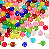 110Pcs 11 Colors Glass Pendants PALLOY-TAC0288-2