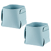 2Pcs PU Leather Jewelry Plate AJEW-CN0002-74B-1