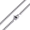 Non-Tarnish 201 Stainless Steel Pendant Necklaces NJEW-C042-07P-4