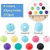 315Pcs 9 Colors Handmade Polymer Clay Beads Strands CLAY-FH0001-20-5