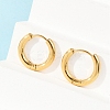 Ion Plating(IP) 304 Stainless Steel Huggie Hoop Earrings X-EJEW-O087-06B-6
