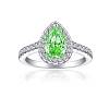 925 Sterling Silver Micro Pave Cubic Zirconia Plain Band Rings RJEW-P103-02P-E-1
