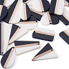 20Pcs 10 Styles Resin & Natural Wood Pendants RESI-TA0004-48-2