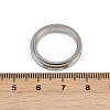 304 Stainless Steel Rhinestone Rotating Finger Rings LS-RJEW-A074-01C-P-5