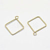 Long-Lasting Plated Brass Pendants LS-KK-K193-031G-NF-2