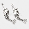 Tibetan Style Alloy Big Pendants LS-TIBEP-T052-31AS-RS-1