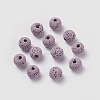Unwaxed Natural Lava Rock Beads LS-X-G-F325-8mm-A03-1
