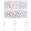 Zinc Alloy Lobster Claw Clasps DIY-YW0016-11A-1