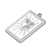 Anti-Tarnish 304 Stainless Steel Pendants STAS-K293-09P-2