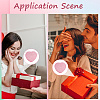 1Pc ABS & Glass Mirror Portable Makeup Folding Mirror AJEW-SP0001-60A-4